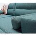 Canapea Fixa cu 3 Locuri si Taburet Oslo, 210 x 85 x 78 cm
